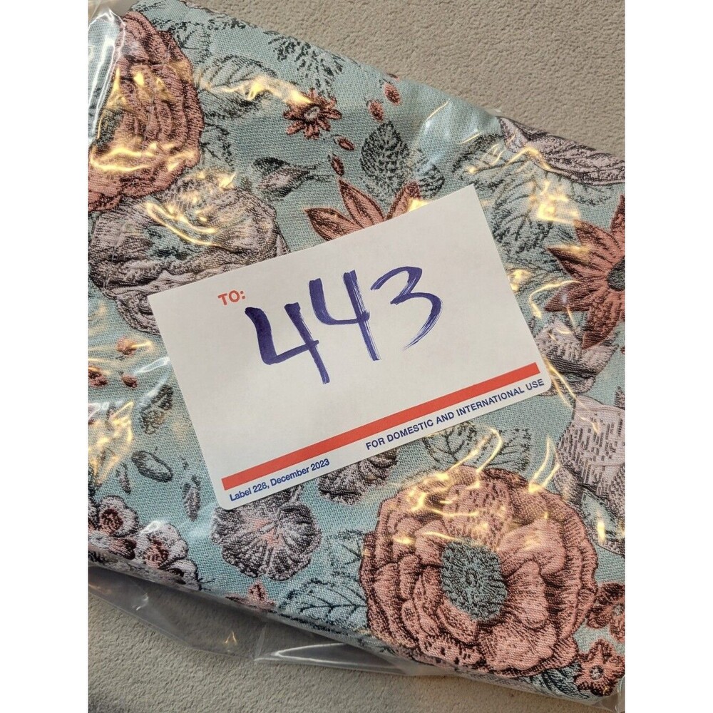 Hello Molly Carlotta Dress Blue floral Size US Xs 2 - Picture 9 of 9